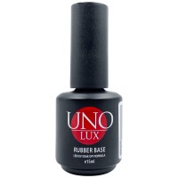 База для гель лака UNO Lux Rubber Base 15 мл