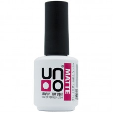 Топ для ногтей UNO 15 мл Matte Top Coat, матовый