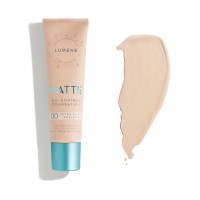 Матирующая тональная основа LUMENE MATTE Oil-control Foundation - Ultra Light