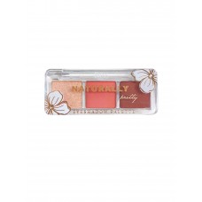Палетка тіней для повік Bless Beauty Naturelly Pretty (3 кольори) - №4