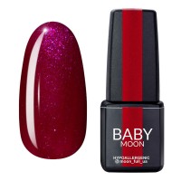 Гель-лак Baby Moon Burgundy 007 морозная вишня 6 мл