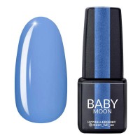 Гель-лак Baby Moon Cold Ocean 019 воздушный синий 6 мл