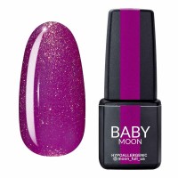Гель-лак Baby Moon Dance Diamond 006 крокус с мелким золотистым шиммером 6 мл