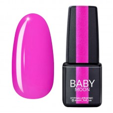Гель-лак Baby Moon Dolce Rose 016 неоновый розовый 6 мл