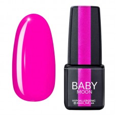 Гель-лак Baby Moon Dolce Rose 018 глубокий ярко-розовый 6 мл