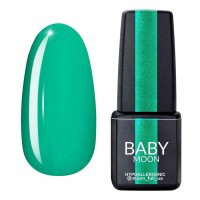 Гель-лак Baby Moon Green Sea 003 изумрудный светлый 6 мл