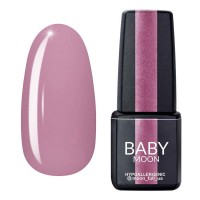 Гель-лак Baby Moon Lilac Train 007 пудровый розовый 6 мл