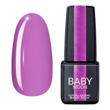 Гель-лак Baby Moon Lilac Train 009 пастельный сиреневый 6 мл