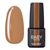 Гель-лак Baby Moon pastel 009 насыщенный латте 6 мл