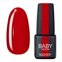 Гель-лак Baby Moon Red Chic 001 клубничный красный 6 мл