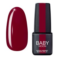 Гель-лак Baby Moon Red Chic 003 глубокий красно-пурпурный 6 мл