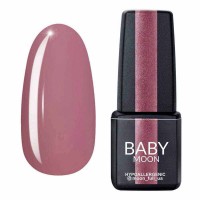 Гель-лак Baby Moon Sensual Nude 013 бежево-розовый тёмный 6 мл