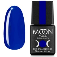 Гель-лак Moon Full 655 темная лазурь 8 мл