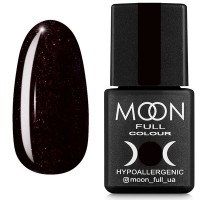 Гель-лак Moon Full 668 шоколадно-сливовый с шиммером 8 мл