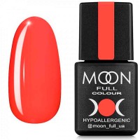 Гель-лак Moon Full Neon 706 коралловый 8 мл