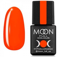 Гель-лак Moon Full Neon 707 морковно-коралловый 8 мл