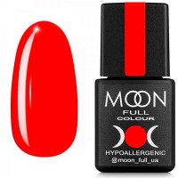 Гель-лак Moon Full Neon 708 ярко-красный 8 мл