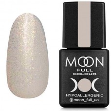 Гель-лак Moon Full Opal 501 полупрозрачный с золотым шиммером 8 мл