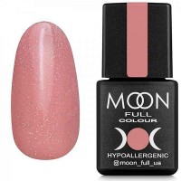 Гель-лак Moon Full Opal 505 бежево-сиреневый с разноцветным шиммером 8 мл