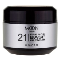Камуфлирующая база для гель-лака Moon Full French Base Premium 021 30 мл