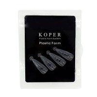 Верхние формы для полигеля миндаль Koper с разметкой 120 шт.