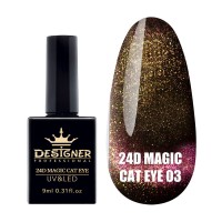 ГЕЛЬ-ЛАК DESIGNER 24D MAGIC CAT EYE КОТЯЧЕ ОКО №03, 9 МЛ