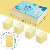Безворсові серветки 1000 шт. (Жовті) - Lint free wipes Дизайнер