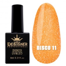 СВЕТООТРАЖАЮЩИЙ ГЕЛЬ-ЛАК DESIGNER DISCO GEL POLISH №11, 9 МЛ