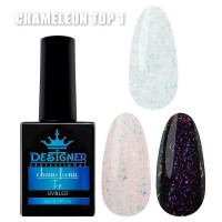 Топовое покрытие с поталью №1 - Chameleonic Top Дизайнер, 9 мл.