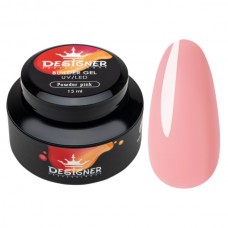 Strong Builder Gel 15 мл., Дизайнер (Моделирующий гель), Powder Pink №3