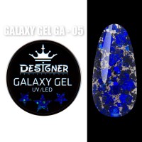 Galaxy Gel 10 мл., Дизайнер (Глітерний гель) - GA - 05