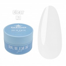 Builder Gel 30 мл., Дизайнер (Моделюючий гель) R1 Clear