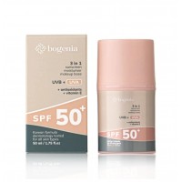 Сонцезахисний крем для обличчя 3в1 Bogenia Sunscreeen Face Cream SPF 50+ BG422